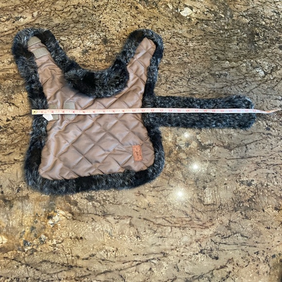 Dog Winter Jacket with Faux Fur - Picture 16 of 16